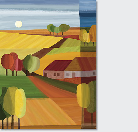 Bild - in Photoshop erstellt - Herbst