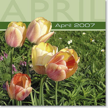 Gestaltung Kalender 2007 - Titel