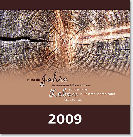 Gestaltung Kalender 2009 - Titel