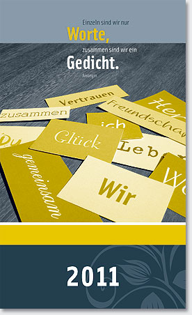 Gestaltung Kalender 2011 - Titel
