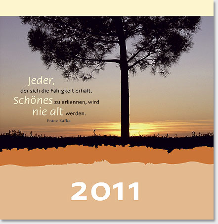 Gestaltung Kalender 2011 - Titel