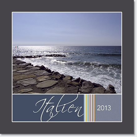 Gestaltung Kalender Italien 2013 - Titel