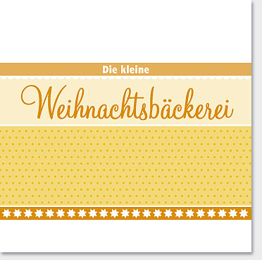 Gestaltung Buch Weihnachtsbckerei